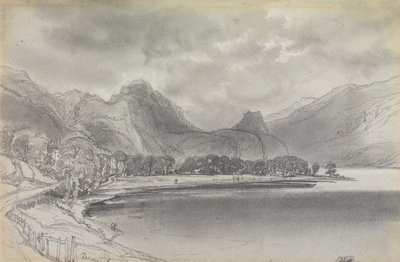 Derwentwater von Edward Lear